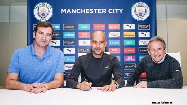 Pep Guardiola signs new Manchester City contract