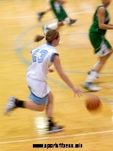 Girls Basketball Drills – Ball Handling Bean Bag Toss