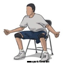 Defensive Stance Chair Drill