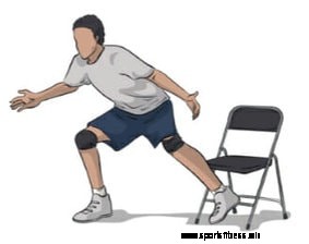 Defensive Stance Chair Drill