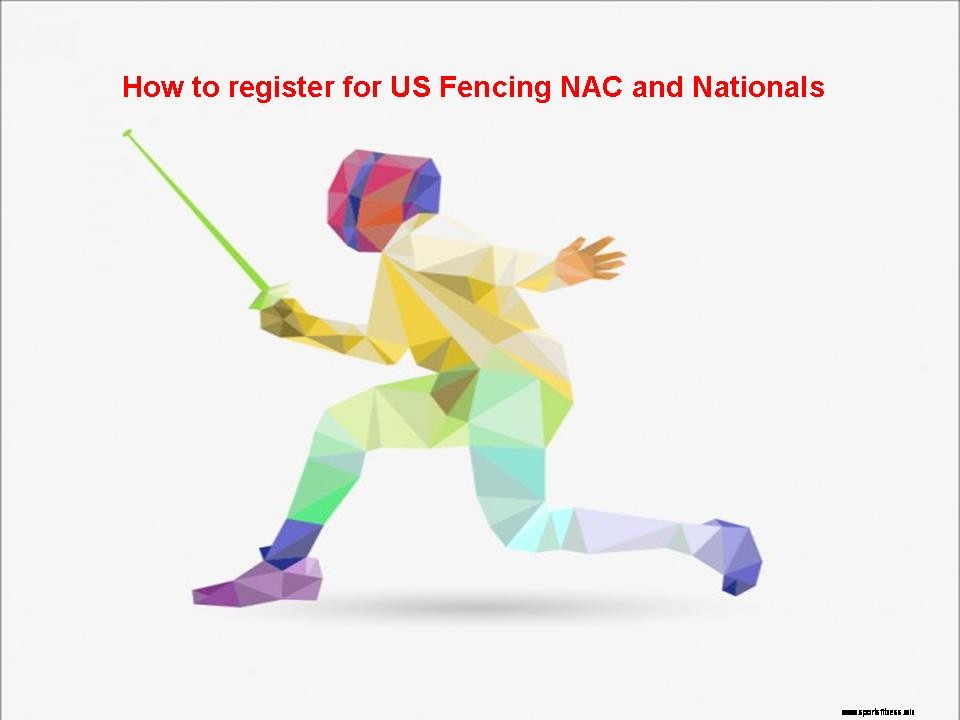 How to register for US Fencing NAC’s and Nationals