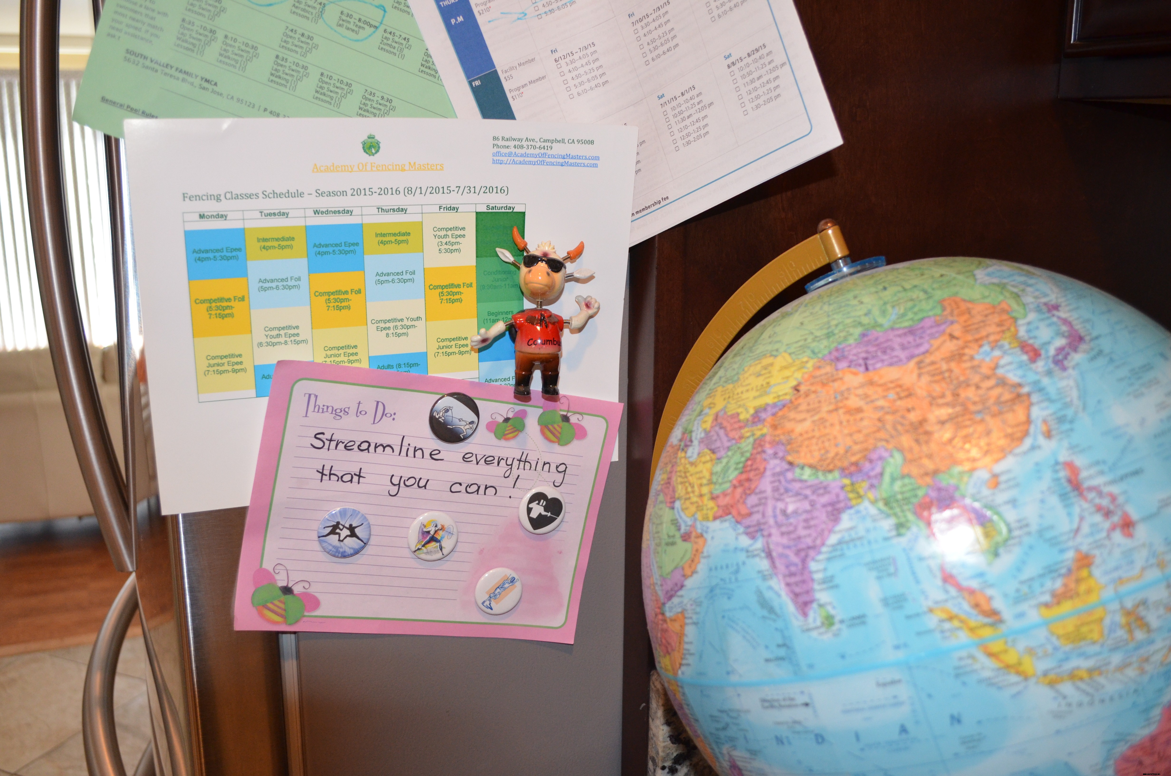 How to Balance School, Fencing and Activities – Tips from a Fencing Mom