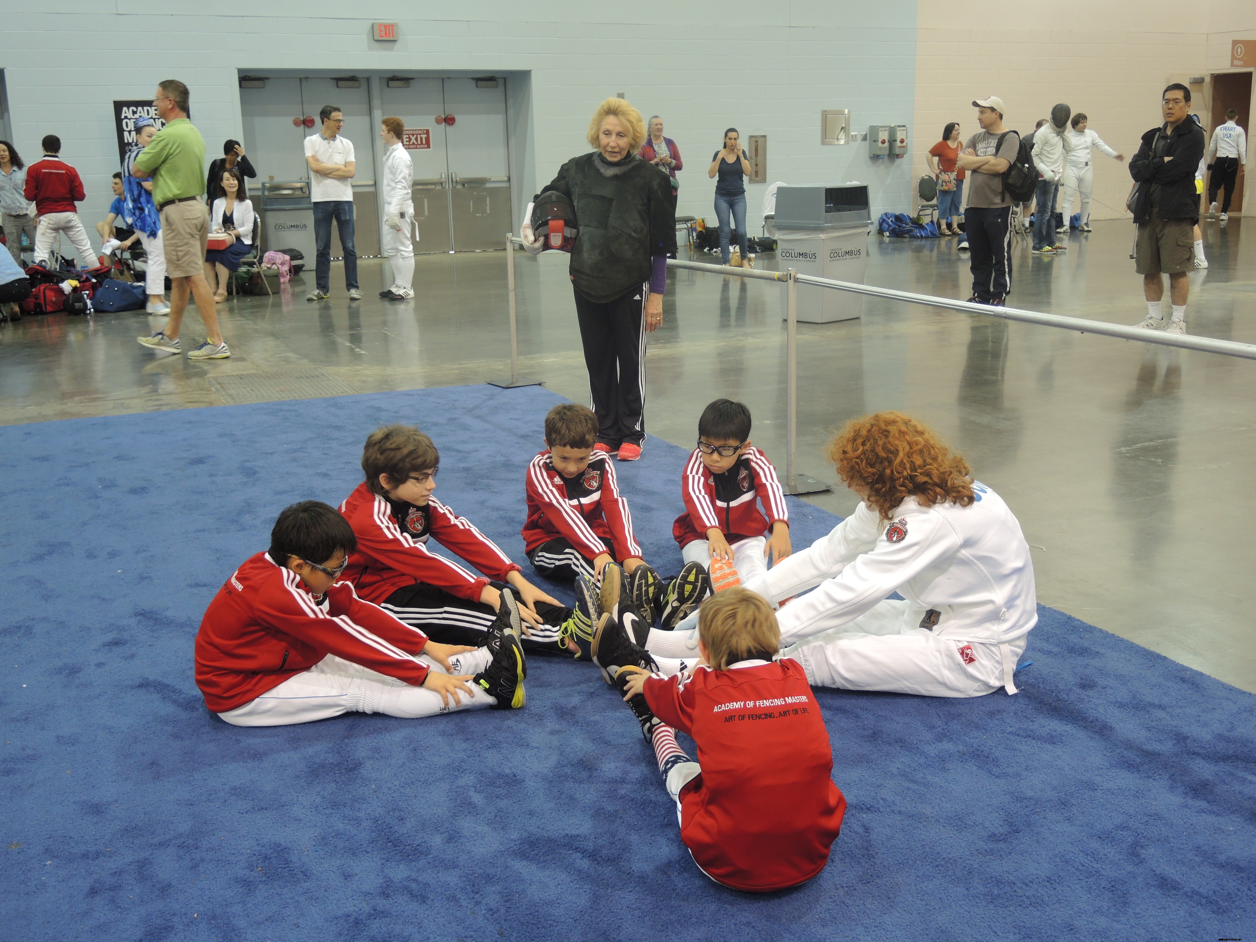 Fencing Tournament Day