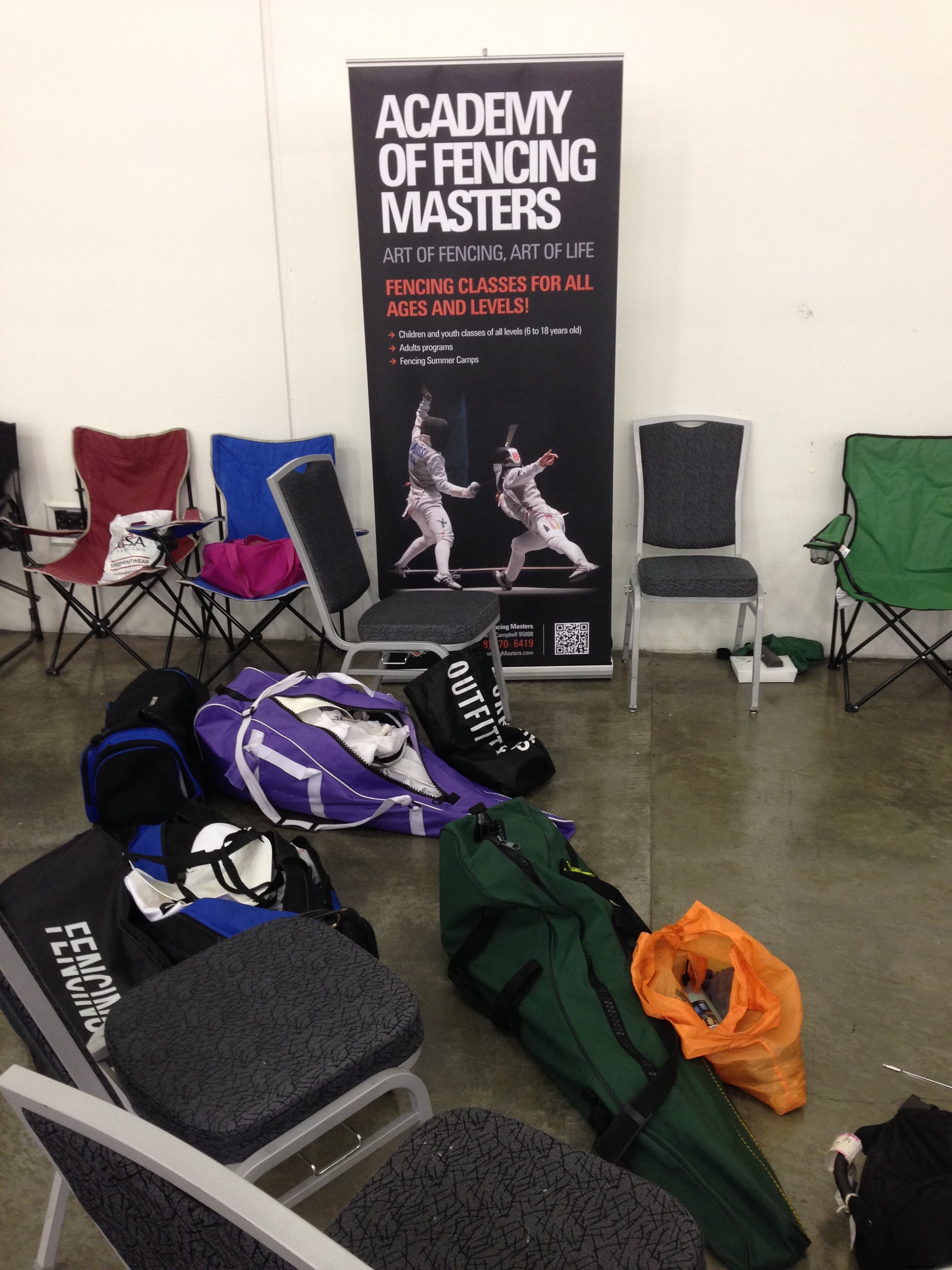 Fencing Tournament Day