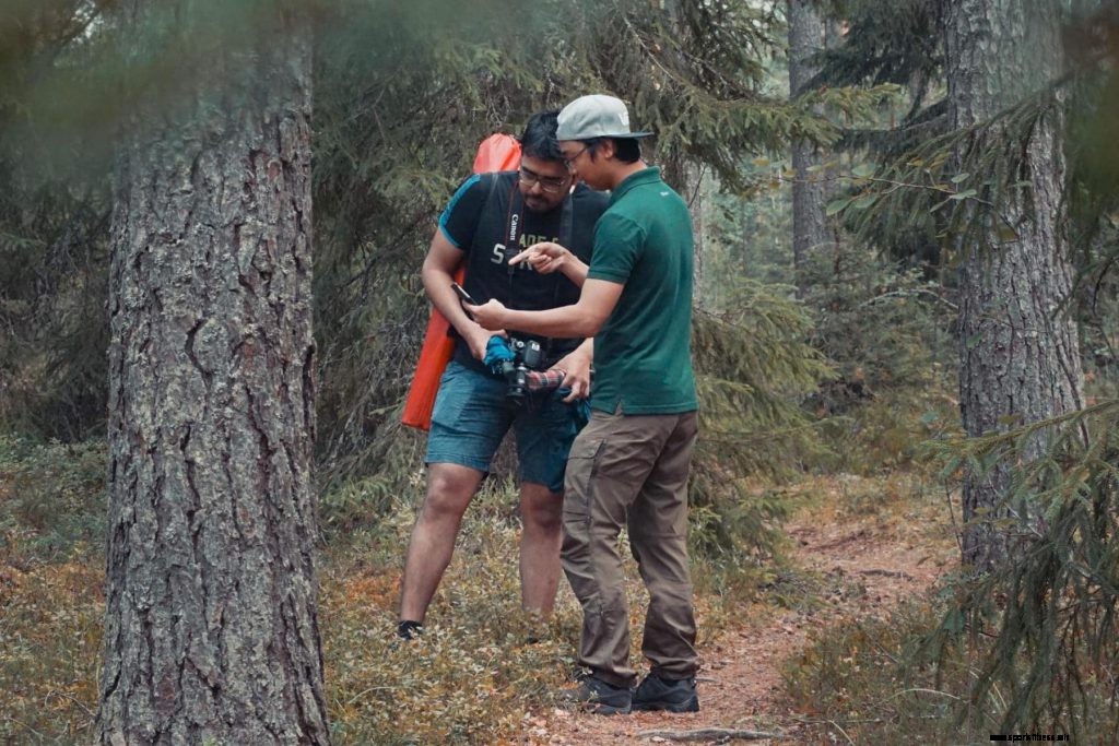 Hiking and filming in the Nordic landscapes