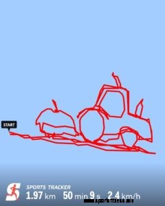 How one artistic Sports Tracker duo is creating enormous “walks of art”