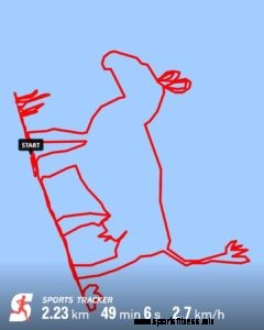 How one artistic Sports Tracker duo is creating enormous “walks of art”