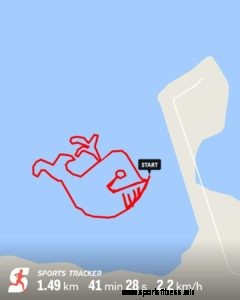 How one artistic Sports Tracker duo is creating enormous “walks of art”