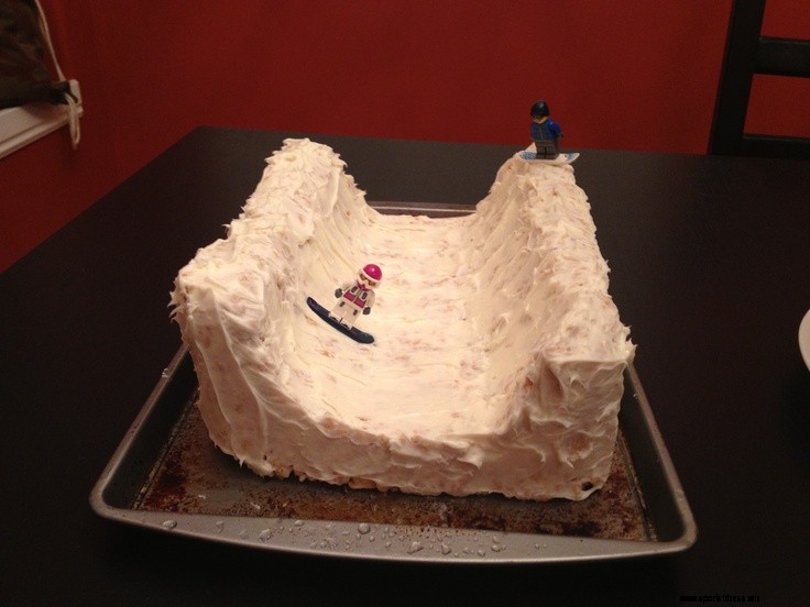 23 Snowboard Cakes Perfect For Those Who Eat, Drink, And Sleep Snowboarding