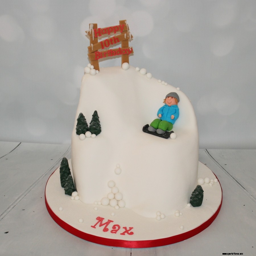 23 Snowboard Cakes Perfect For Those Who Eat, Drink, And Sleep Snowboarding
