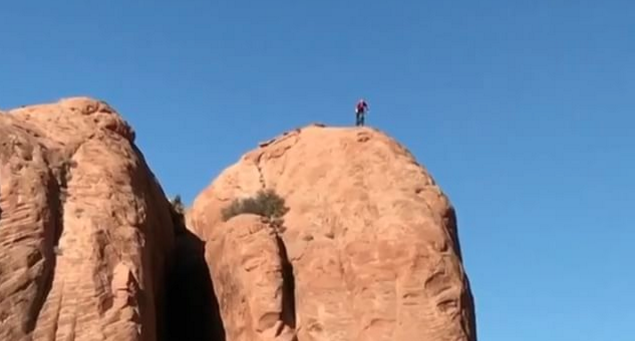 Watch: This Mountain Bike Line From Moab is Seriously, Seriously Steep