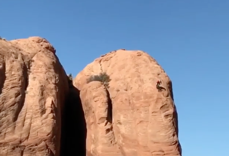 Watch: This Mountain Bike Line From Moab is Seriously, Seriously Steep
