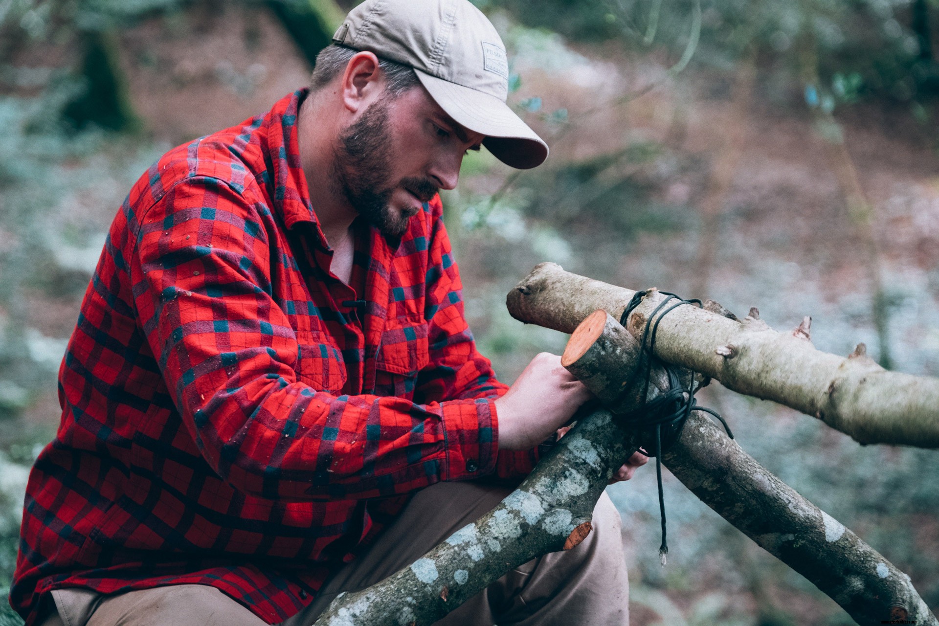 Filson x OM | Watch Bushcraft Expert Thom Hunt Reflect On The Art Of Building Shelter