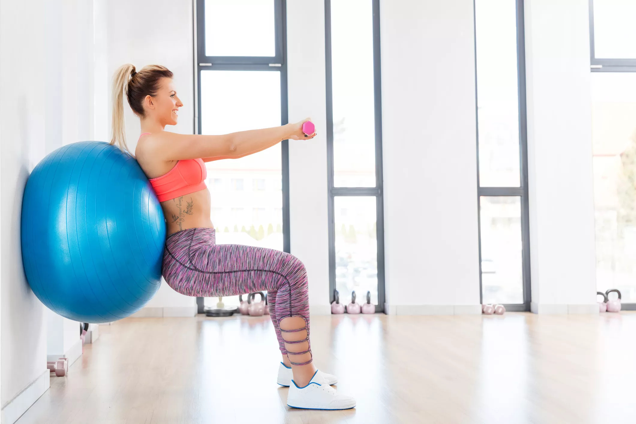 Beginner Ball Workout for Balance, Stability, and Core Strength