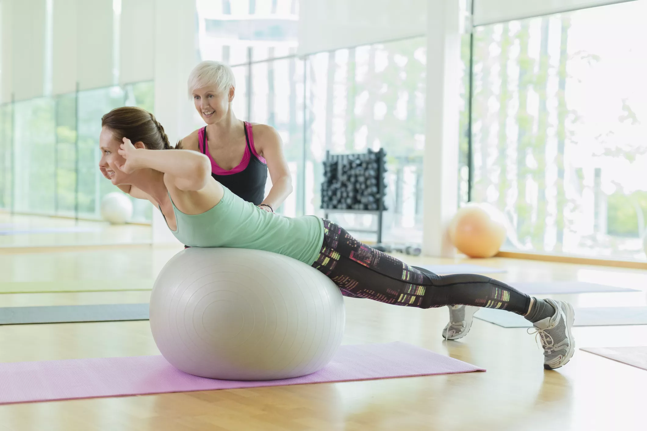 Beginner Ball Workout for Balance, Stability, and Core Strength