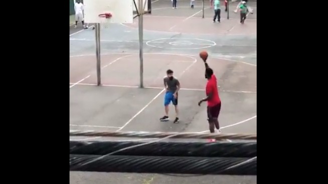 Joel Embiid Is Dunking on Innocent Victims Again and Must Be Stopped