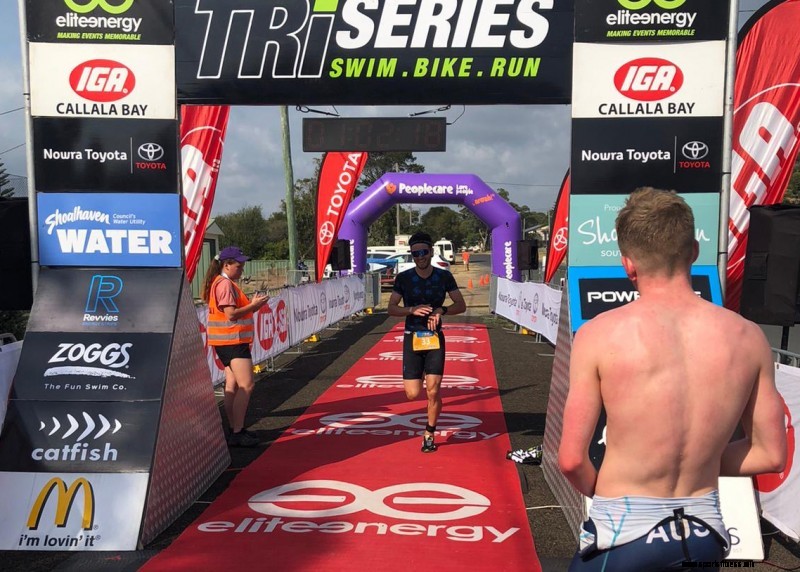 By George! Triathlete Miller is aiming high with help of dhb