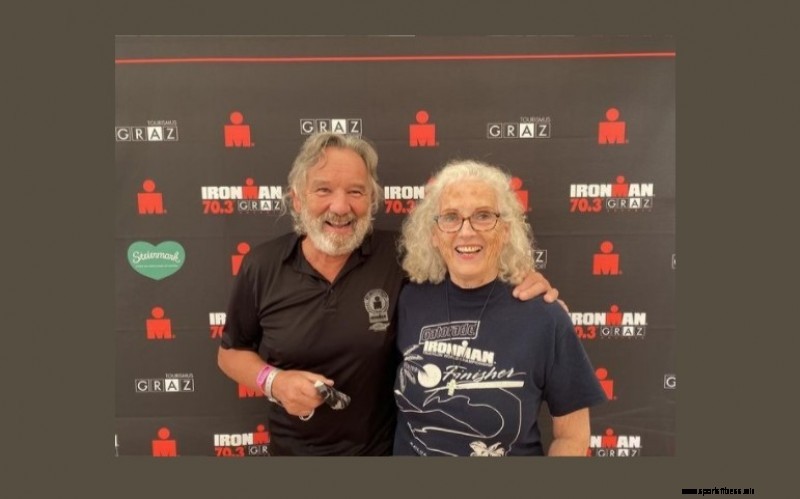 ‘Just keep going’ – the secret to running an Ironman at 82