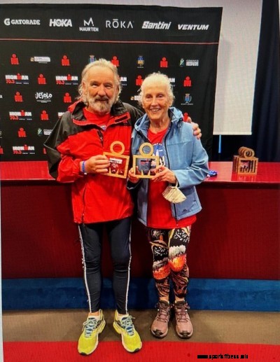 ‘Just keep going’ – the secret to running an Ironman at 82