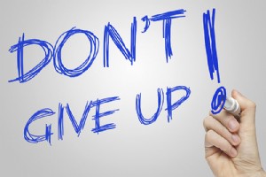 Lær barnet ditt å aldri gi opp 