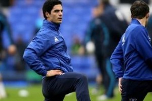 Forberedelse til genkamp for fodboldspillere. 