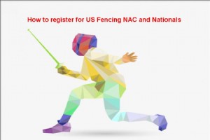 Sådan tilmelder du dig US Fencing NAC s og Nationals 