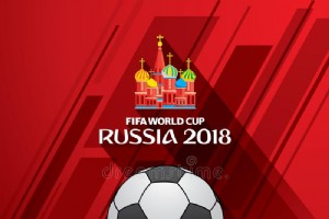 Conto de dois cavalos negros da Copa do Mundo FIFA 2018 