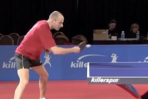 Cómo contragolpes de revés en tenis de mesa 
