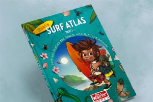 Hubis Surfatlas | Wir stellen den ersten Surfatlas der Welt für Kinder vor 