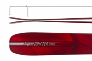 Skis Voile HyperDrifter